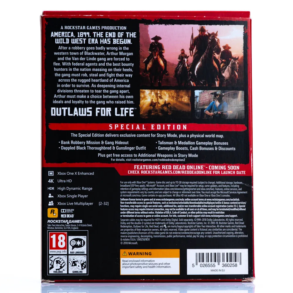 Red Dead Redemption II Special Edition - Xbox One spill - Retrospillkongen