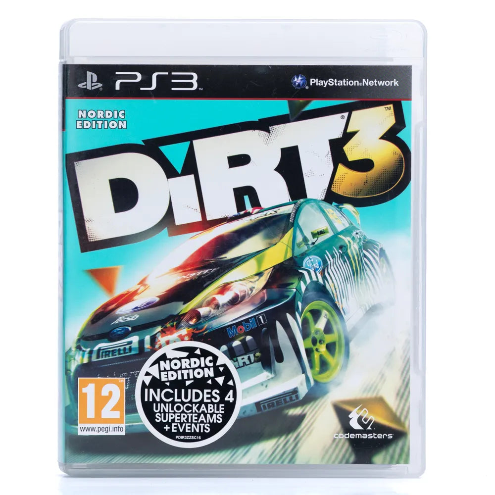 DiRT 3 - PS3 spill - Retrospillkongen