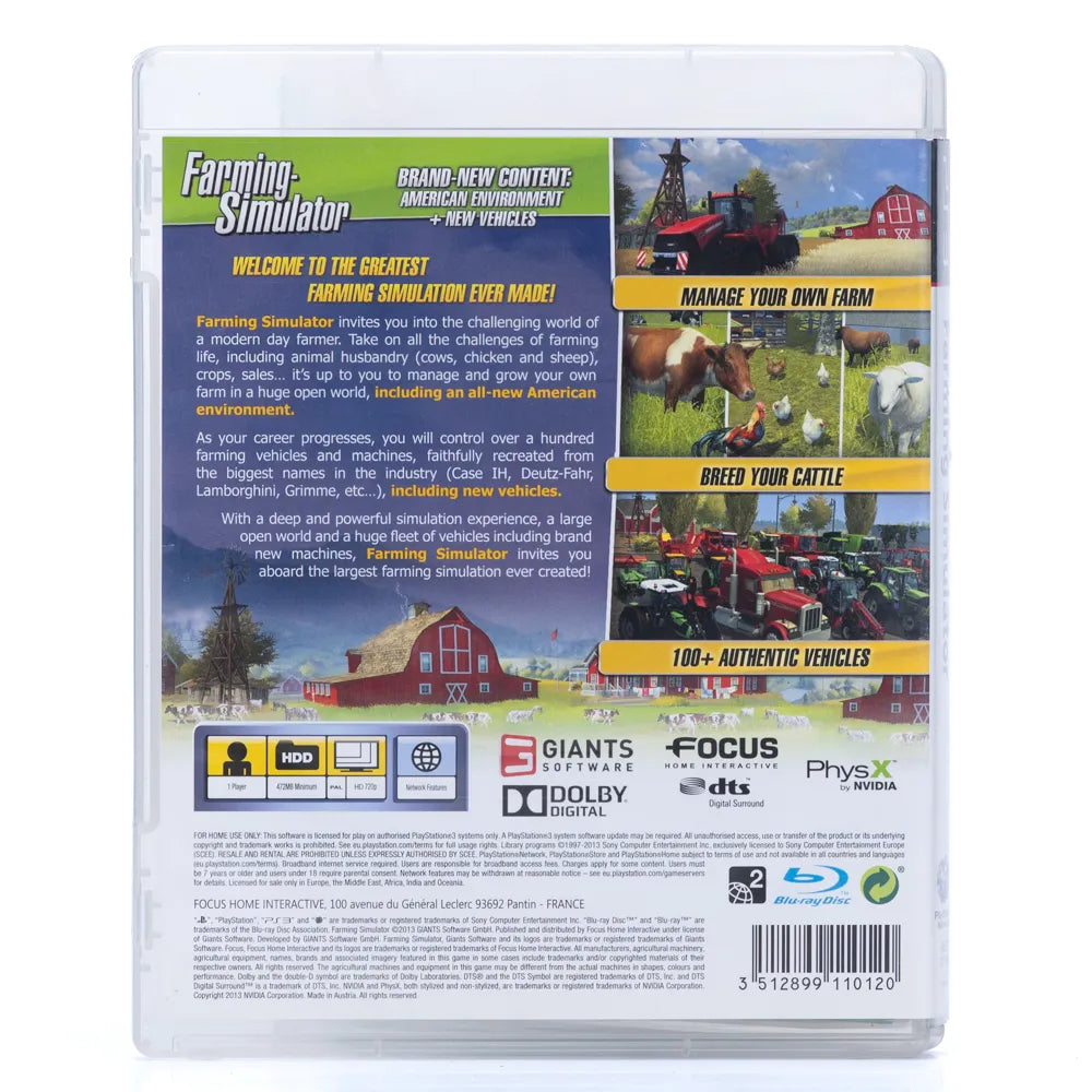 Farming Simulator - PS3 spill - Retrospillkongen