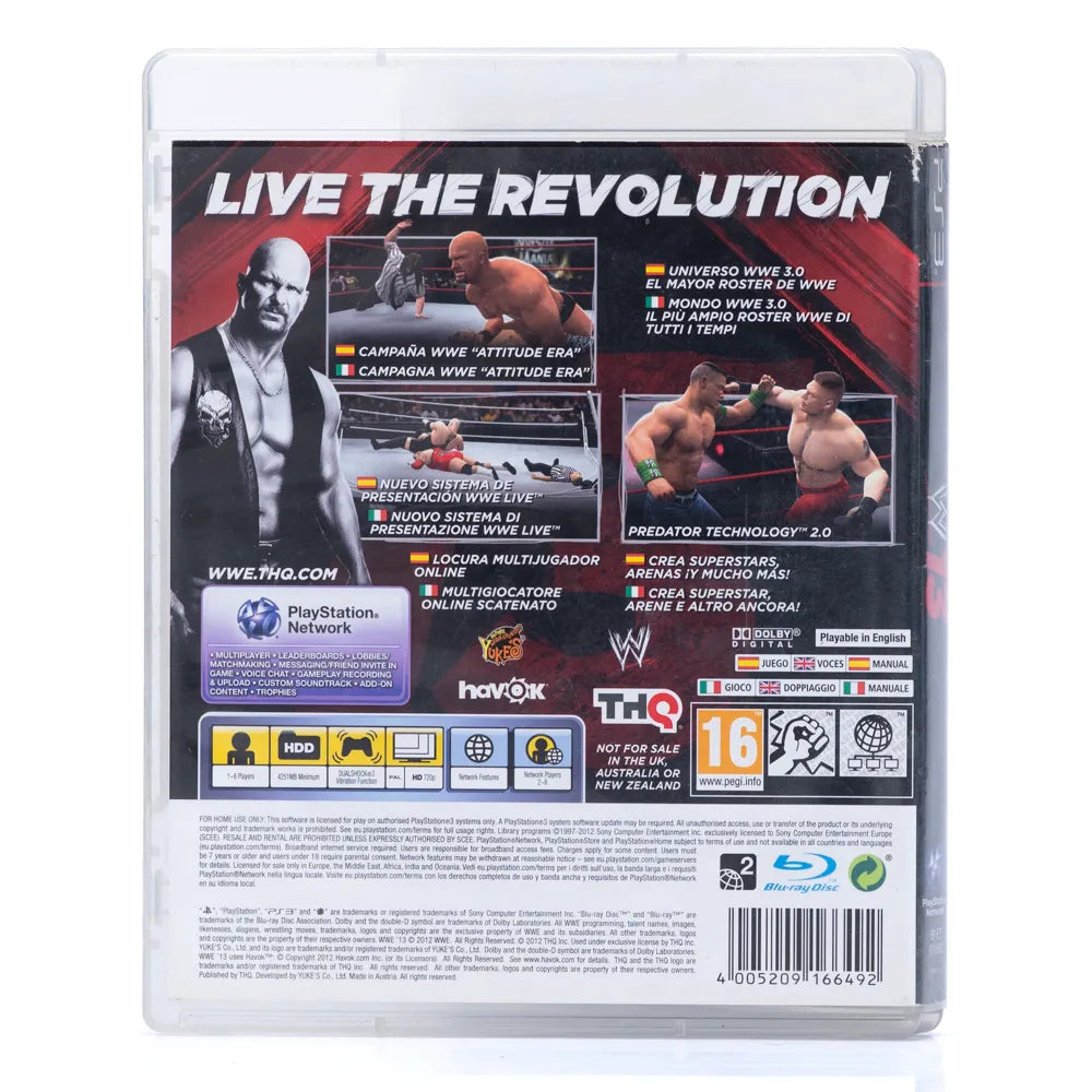 WWE 13 - PS3 spill - Retrospillkongen