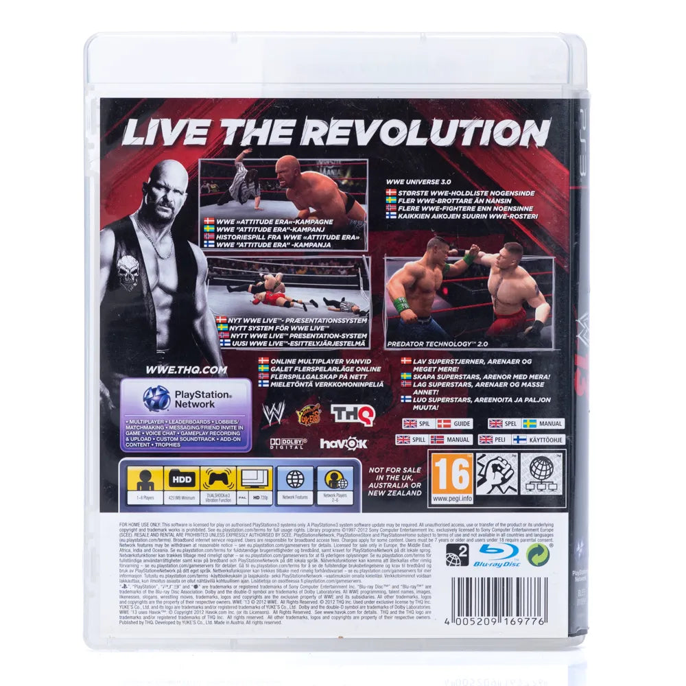 WWE 13 - PS3 spill - Retrospillkongen