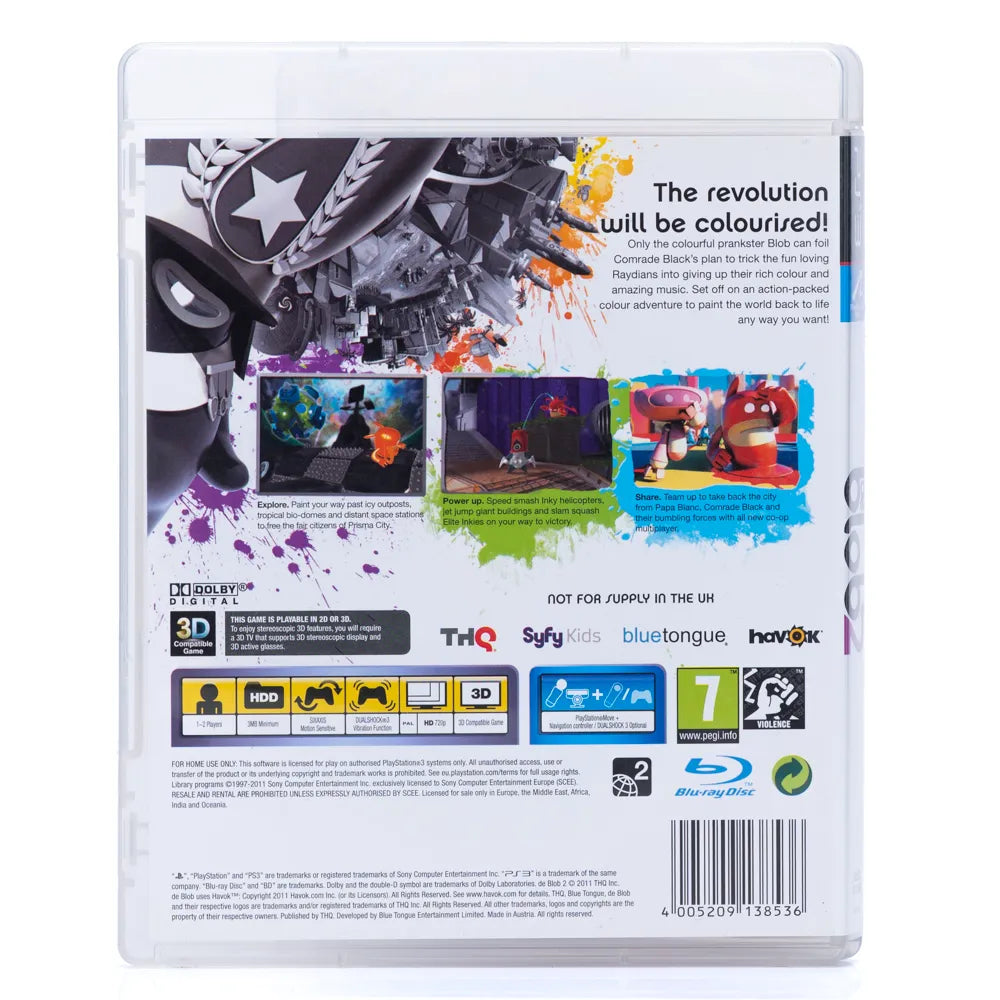 de Blob 2 - PS3 spill - Retrospillkongen