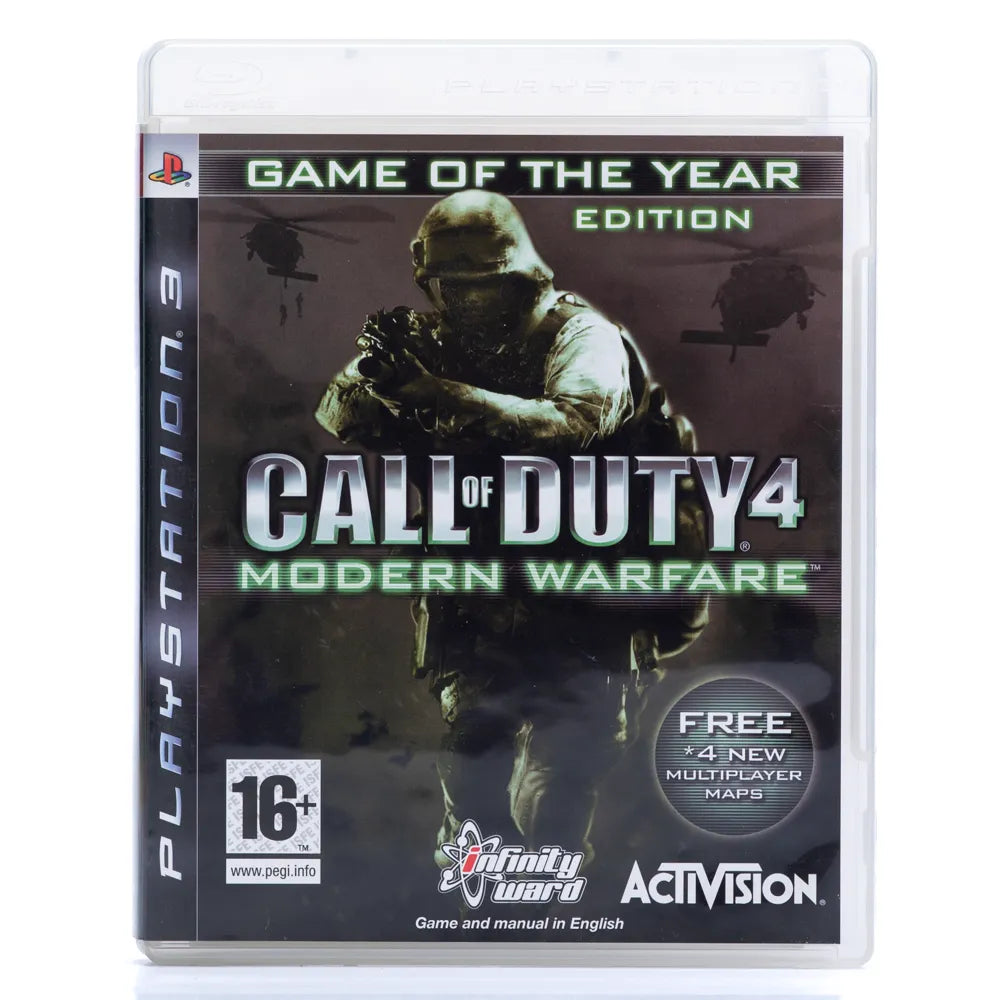 Call of Duty 4: Modern Warfare - PS3 spill - Retrospillkongen