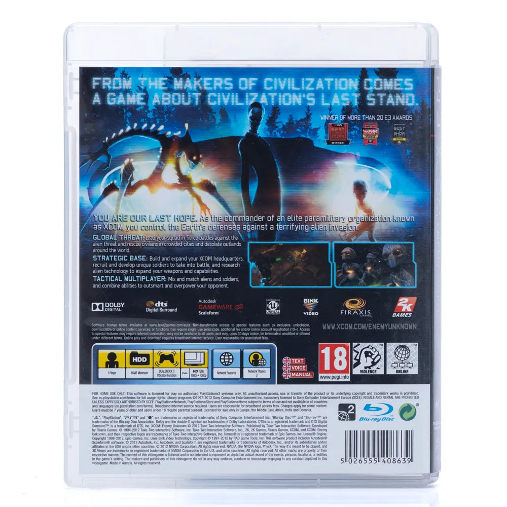 XCOM: Enemy Unknown - PS3 spill - Retrospillkongen