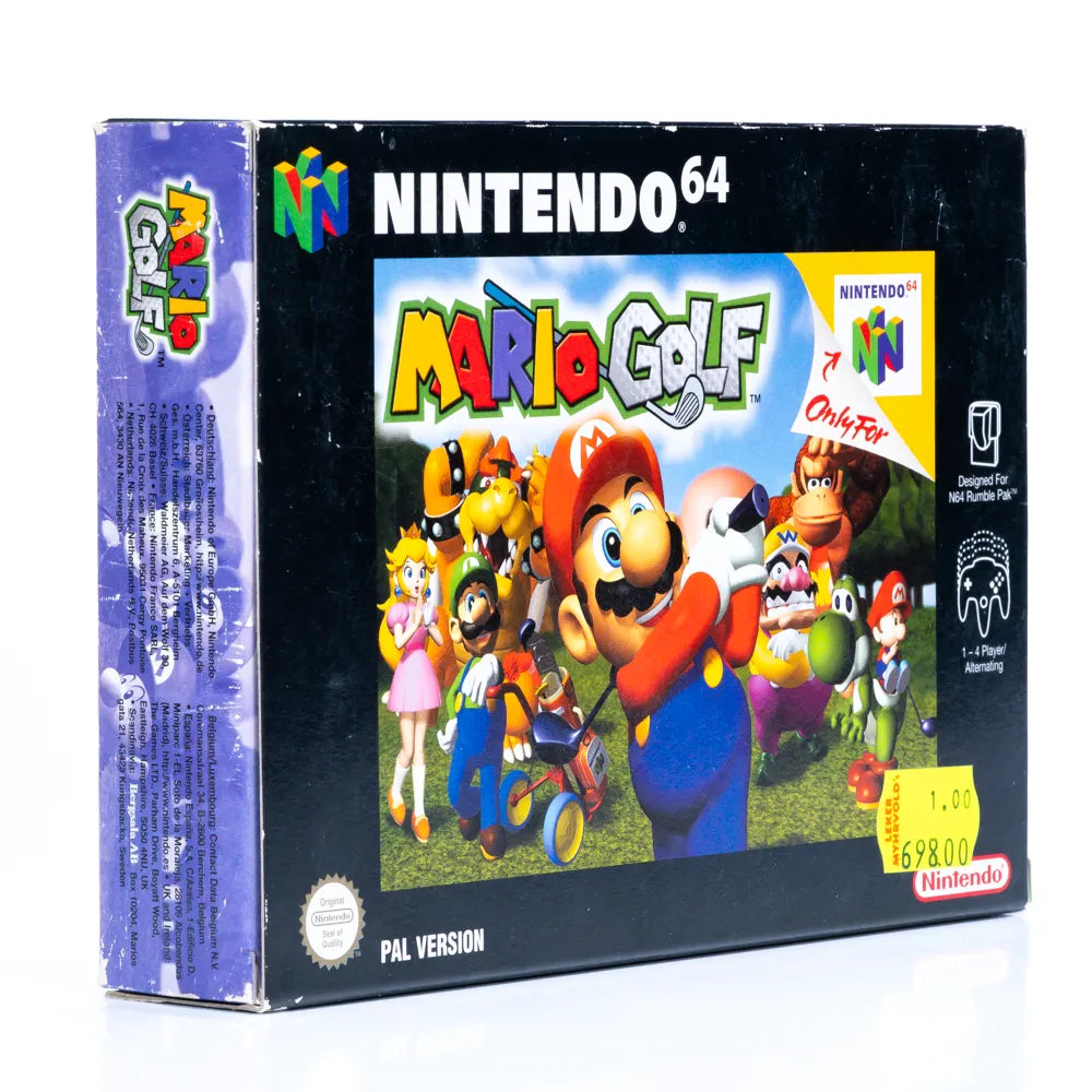 Mario Golf - N64 spill (i eske) - Retrospillkongen