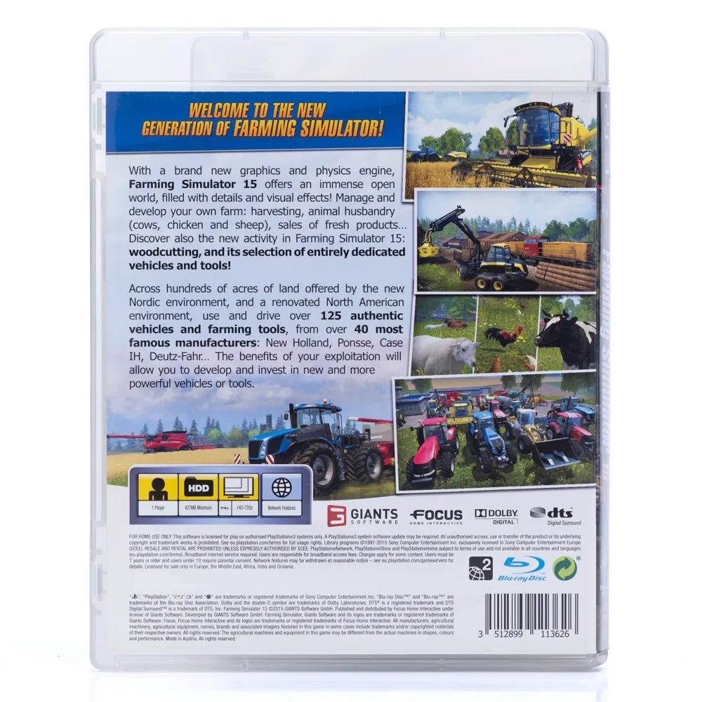 Farming Simulator 15 - PS3 spill - Retrospillkongen