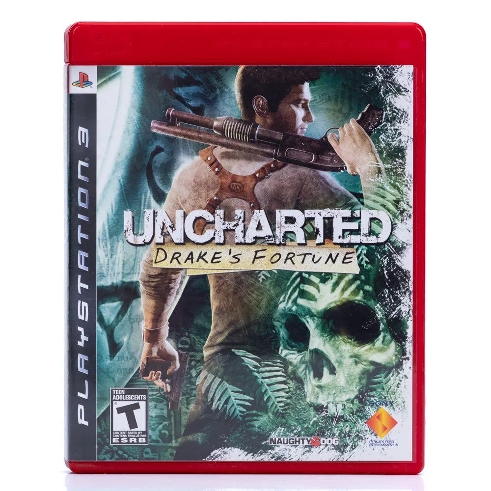 Uncharted: Drake's Fortune (NTSC, Regionfri) - PS3 spill
