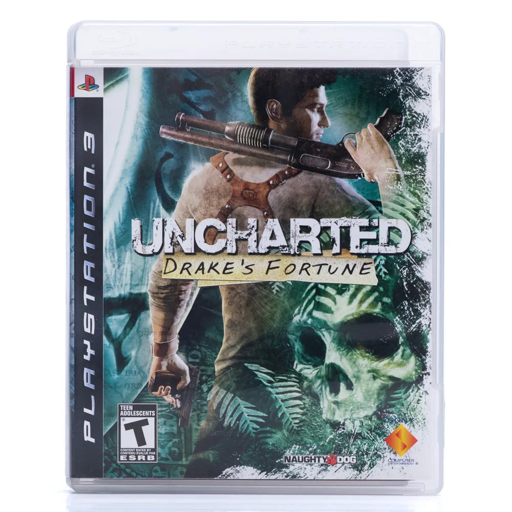 Uncharted: Drake's Fortune (NTSC, Regionfri) - PS3 spill
