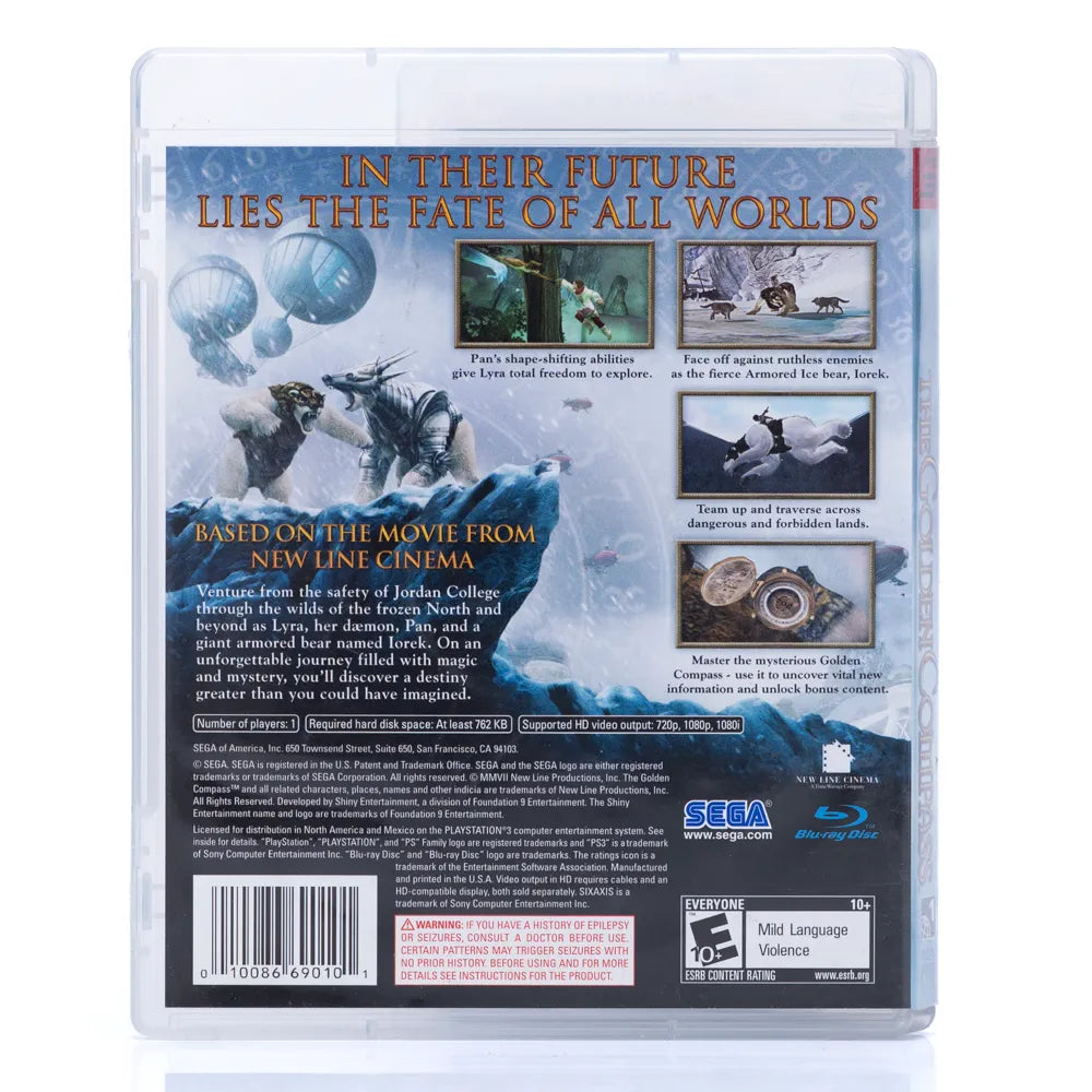 The Golden Compass (NTSC, Regionfri) - PS3 Spill