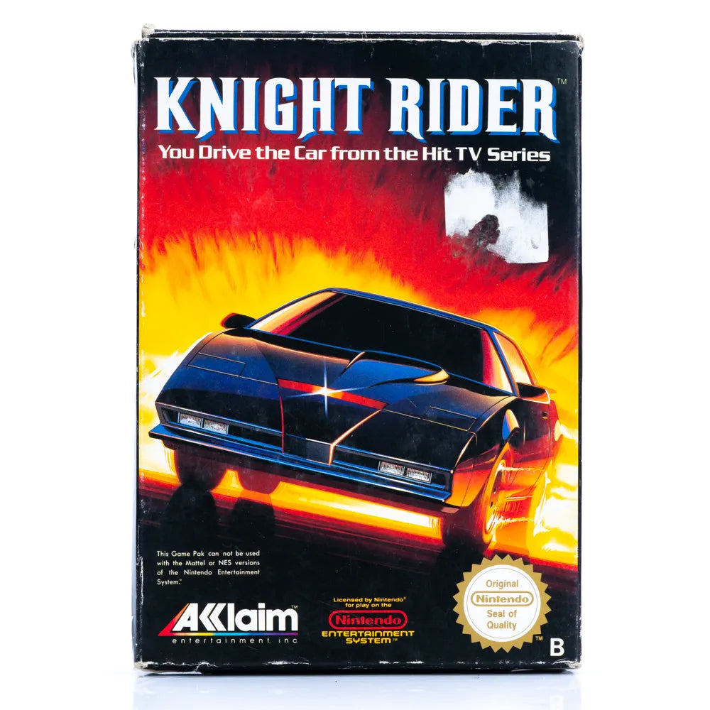 Knight Rider - NES spill (I Eske) - Retrospillkongen