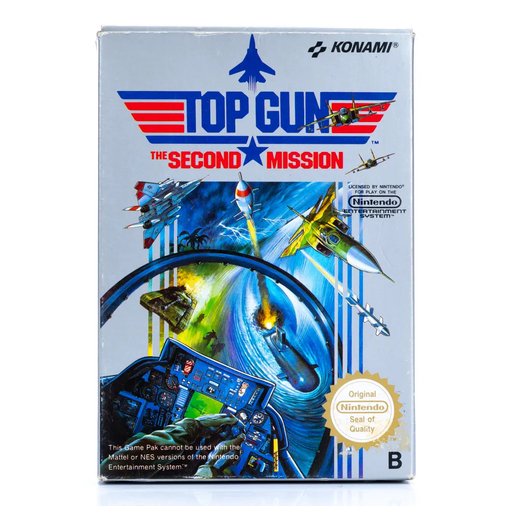 Top Gun II The Second Mission - NES spill (I Eske) - Retrospillkongen