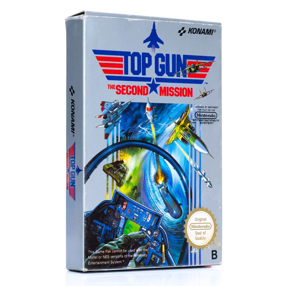 Top Gun II The Second Mission - NES spill (I Eske) - Retrospillkongen