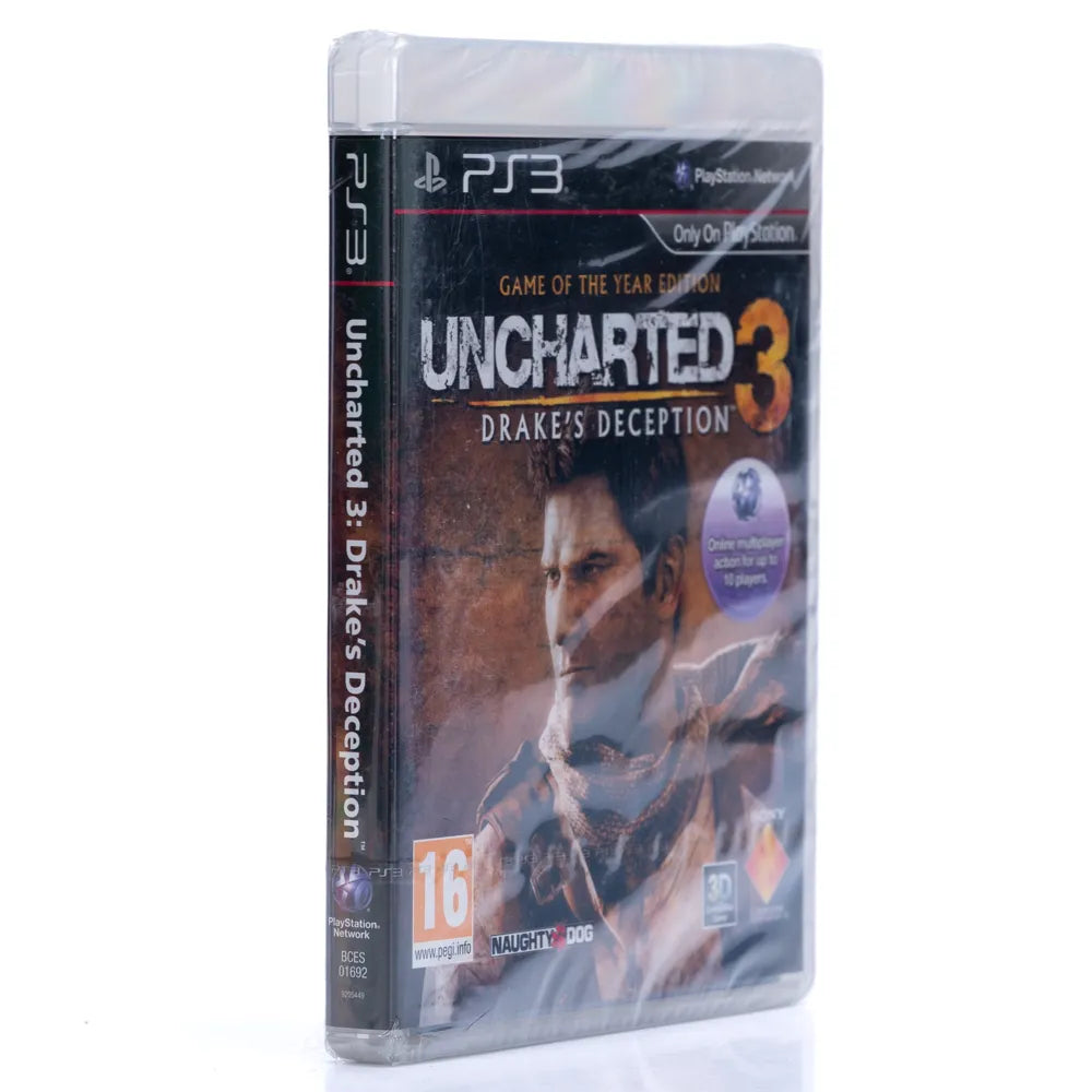 Uncharted 3: Drake's Deception (Forseglet, Game of the Year Edition) - PS3 spill