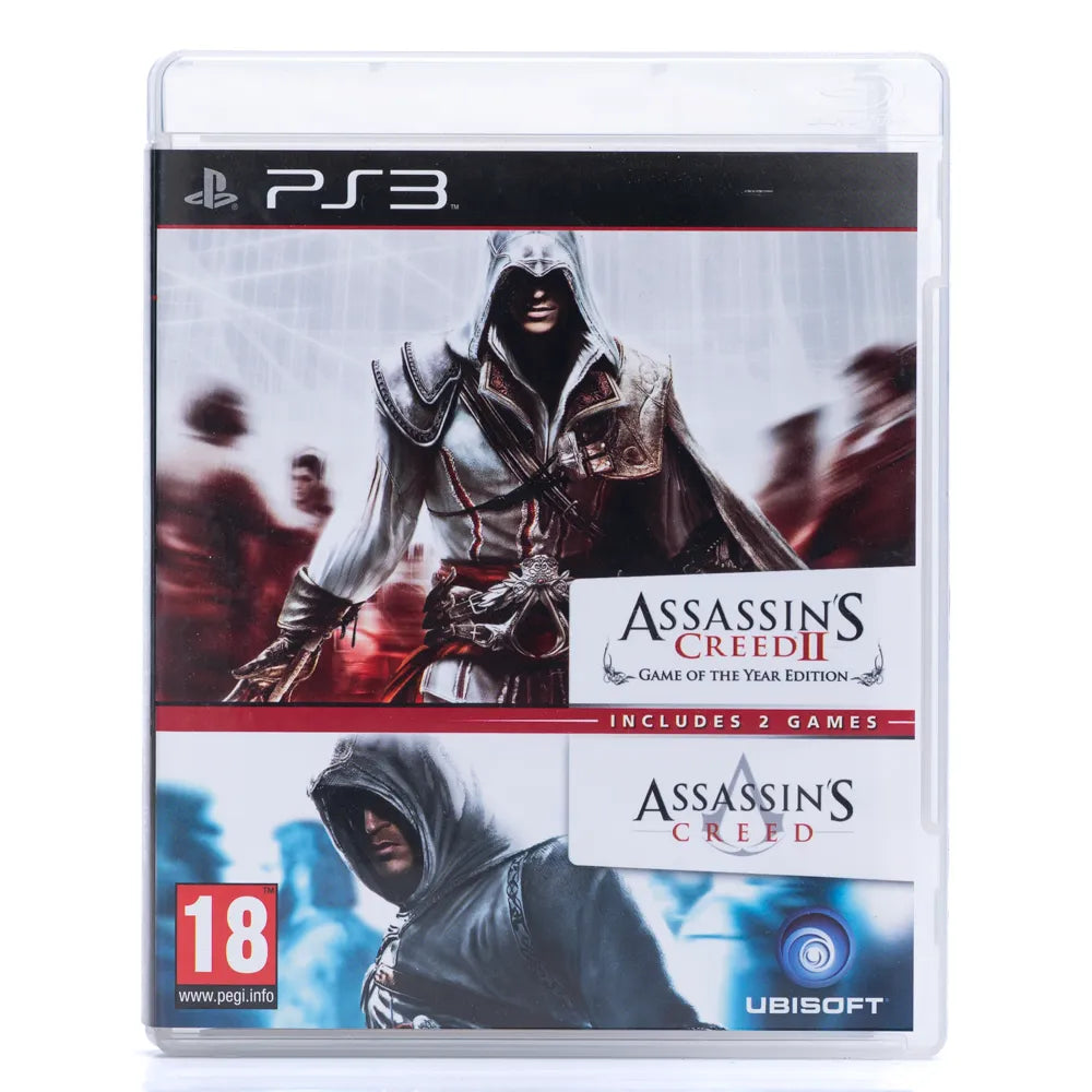 Assassin's Creed + Assassin's Creed II Game of the Year Edition - PS3 spill
