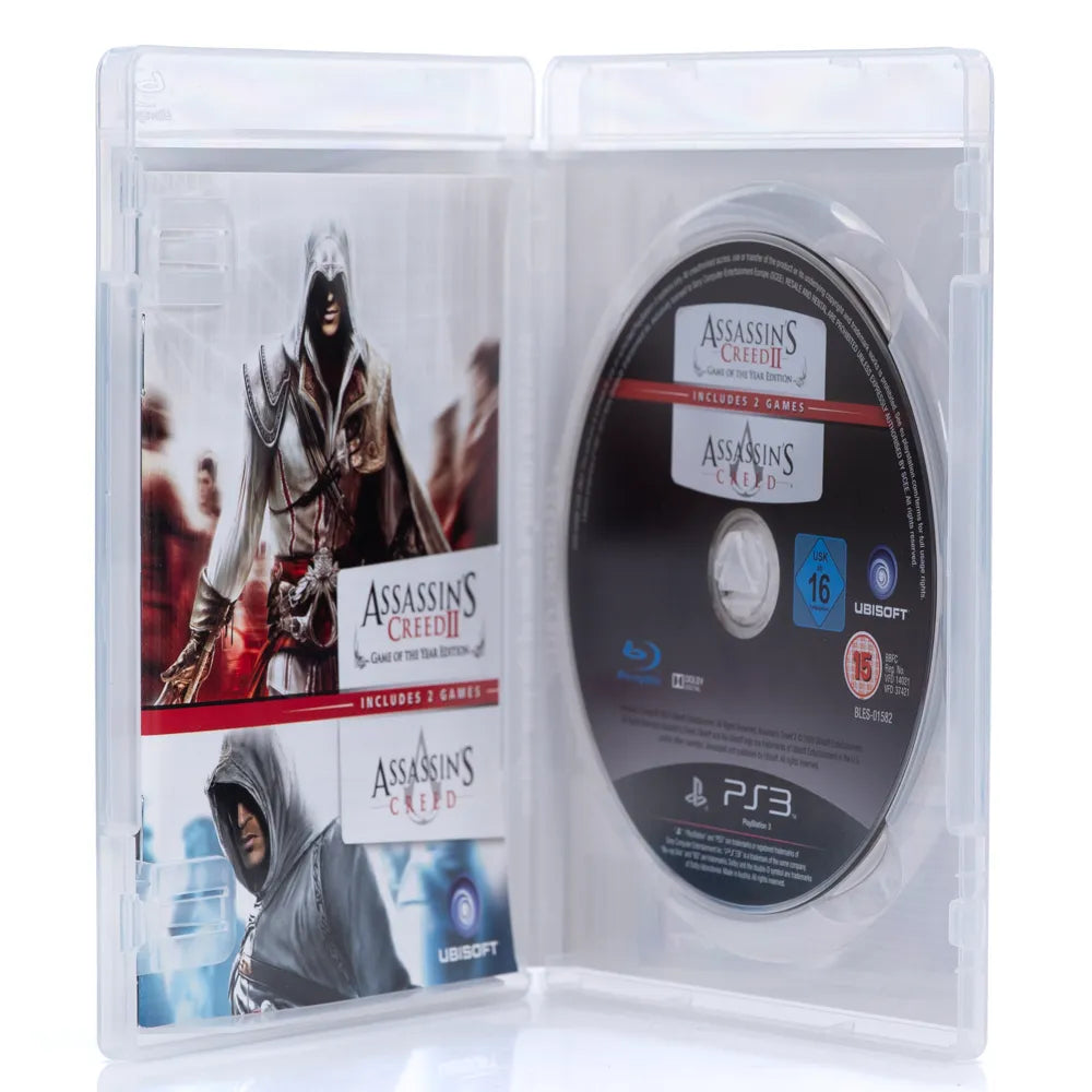 Assassin's Creed + Assassin's Creed II Game of the Year Edition - PS3 spill