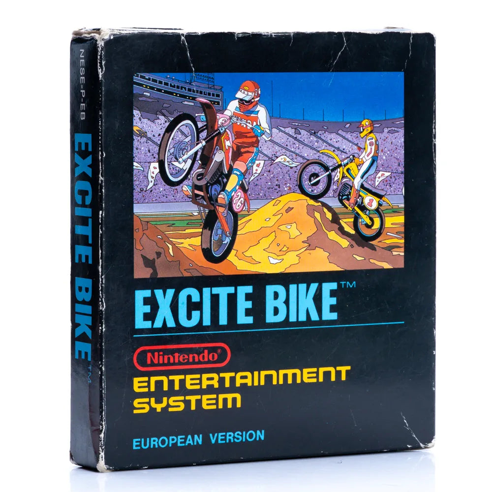 Excitebike - NES spill (I Eske) - Retrospillkongen