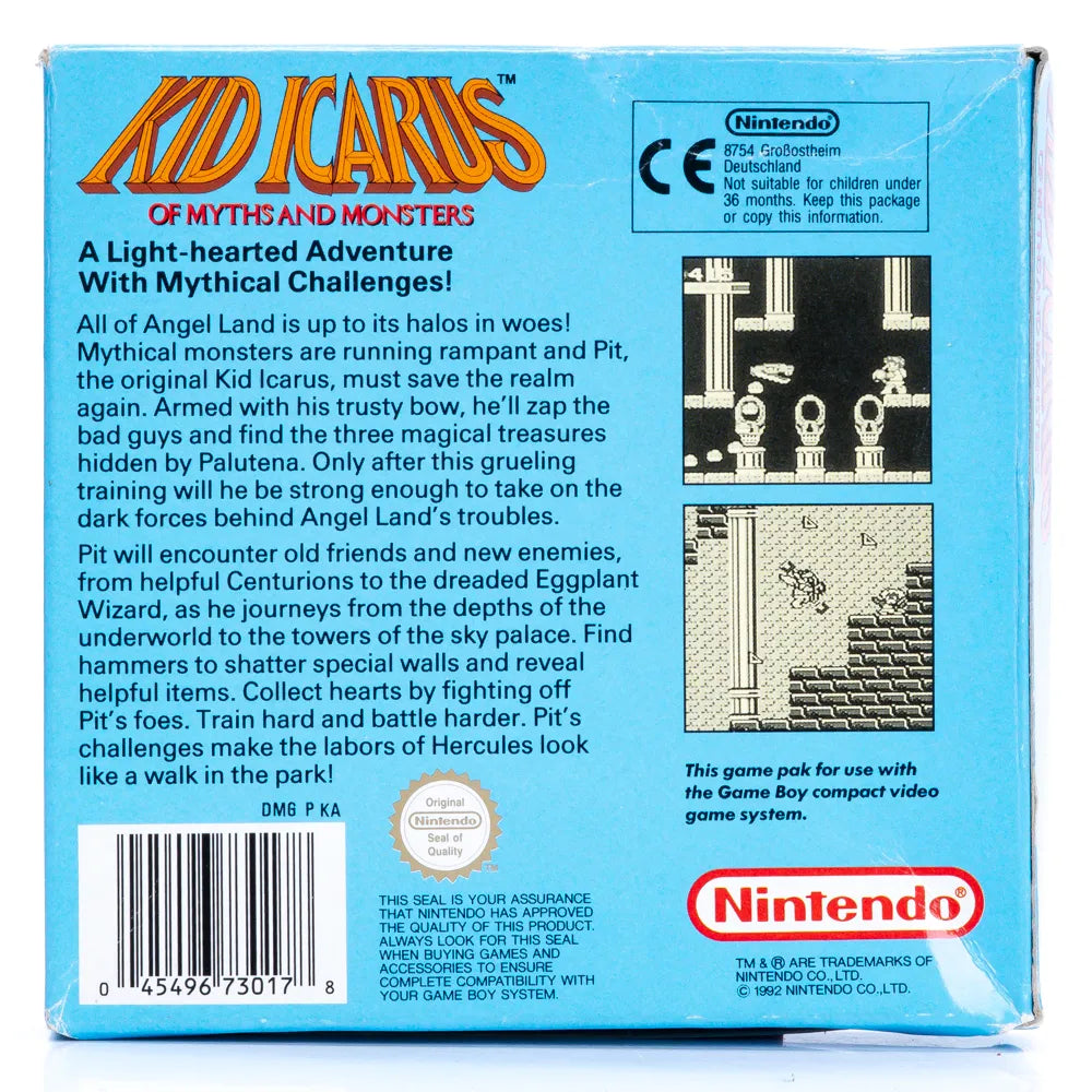 Kid Icarus Of Myths and Monsters - Gameboy spill (i eske) - Retrospillkongen