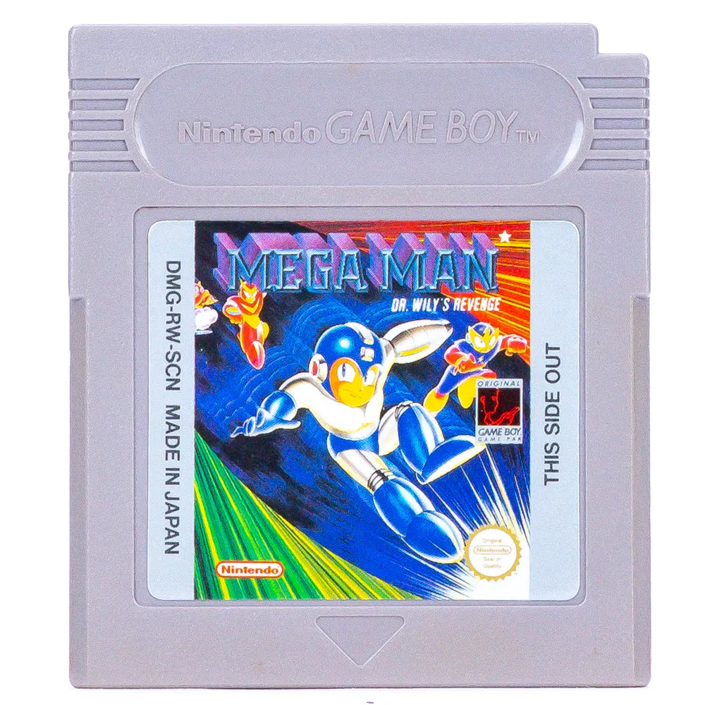 Mega Man: Dr. Wily's Revenge - Gameboy spill (i eske) - Retrospillkongen
