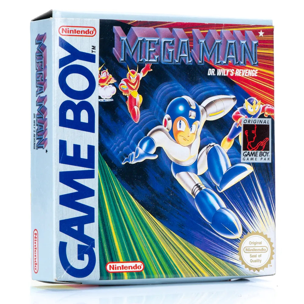 Mega Man: Dr. Wily's Revenge - Gameboy spill (i eske) - Retrospillkongen