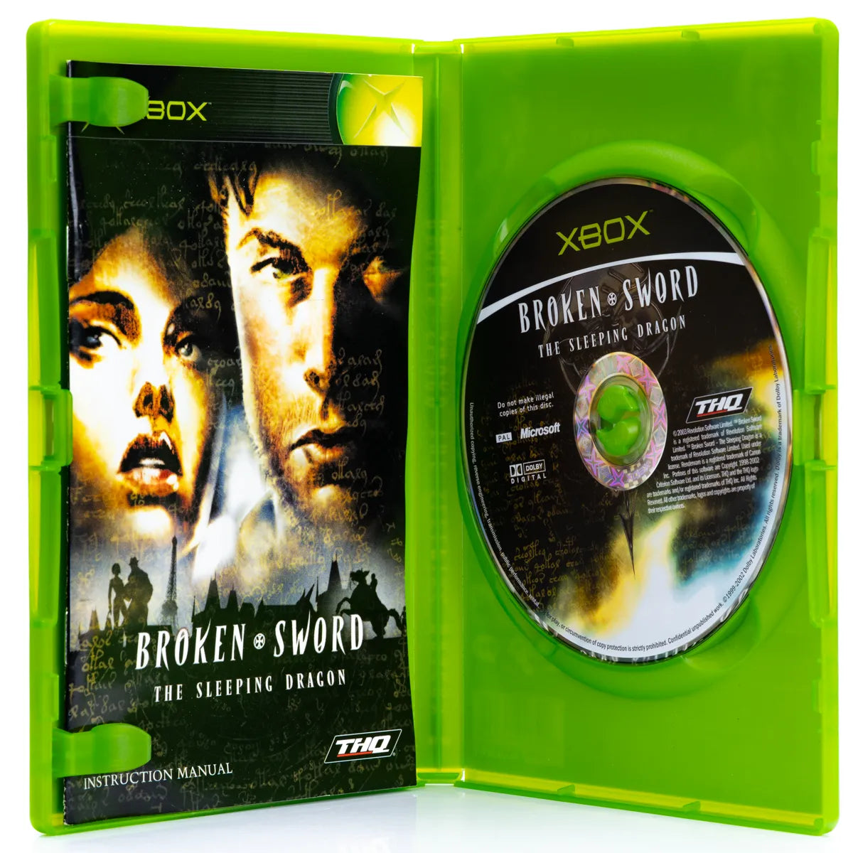 Broken Sword: The Sleeping Dragon - Xbox spill - Retrospillkongen