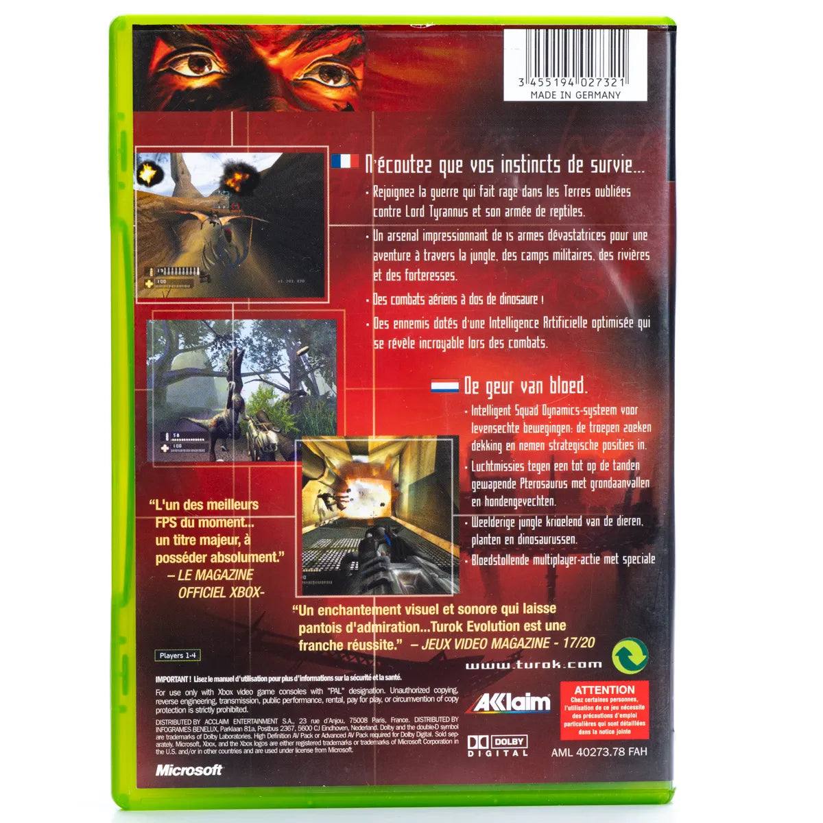 Turok: Evolution - Xbox spill - Retrospillkongen