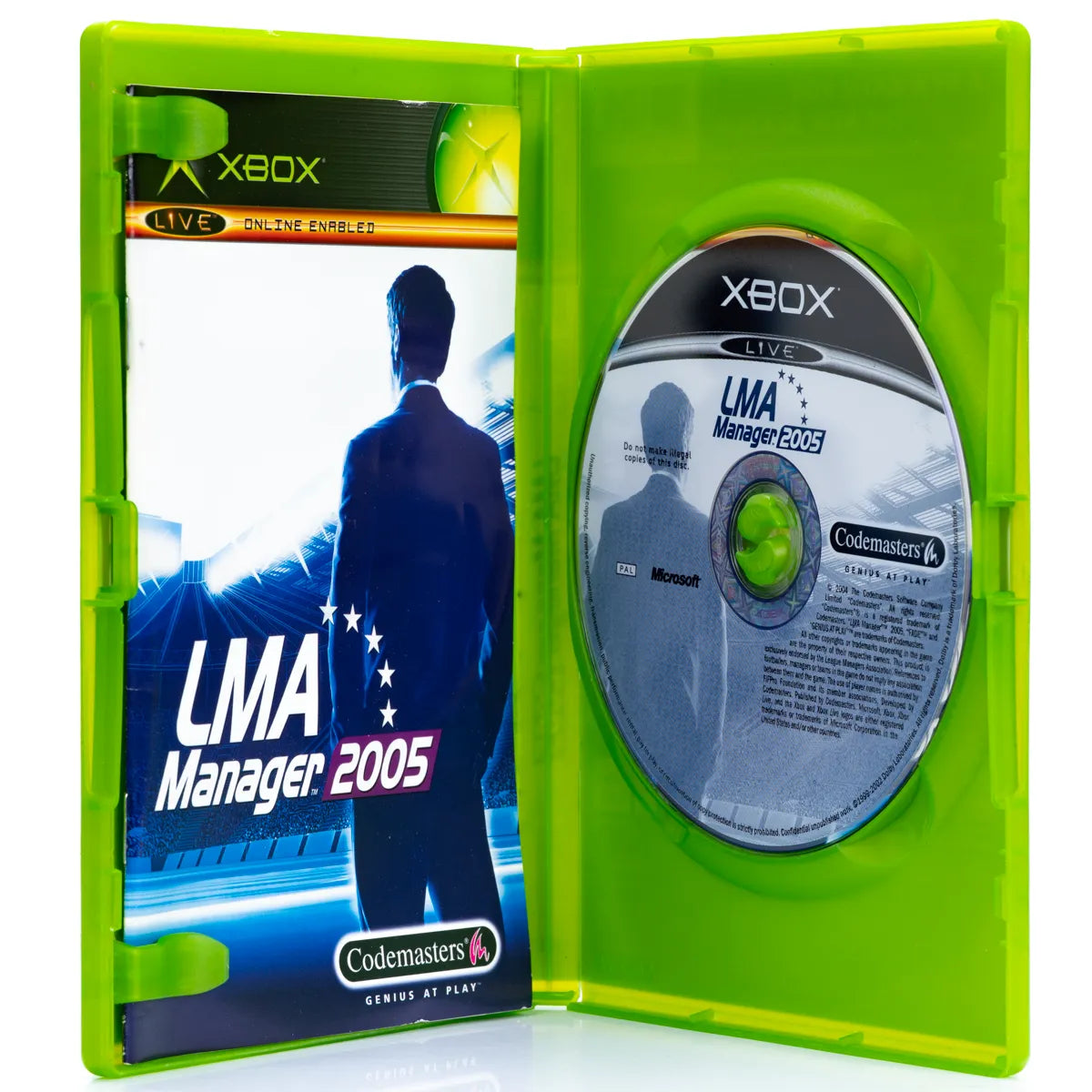 LMA Manager 2005 - Xbox spill - Retrospillkongen