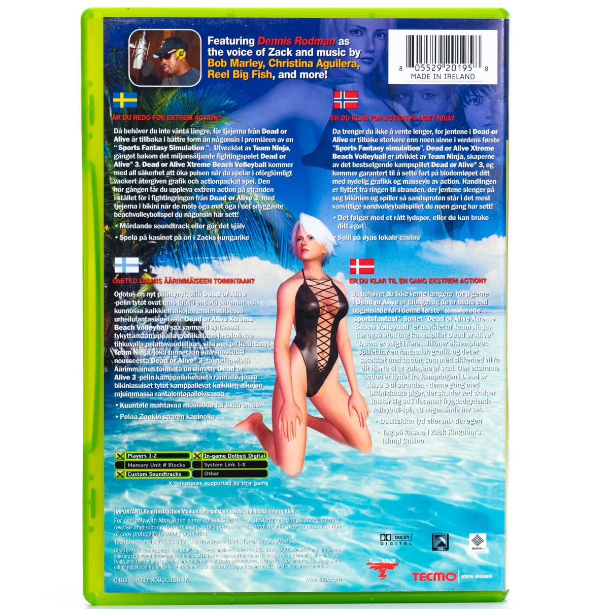 Dead or Alive: Xtreme Beach Volleyball - Xbox spill - Retrospillkongen