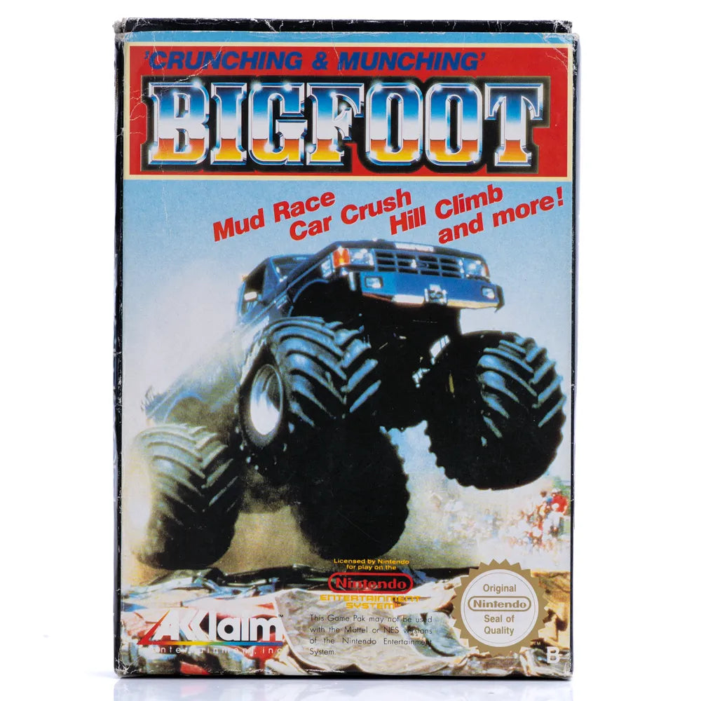 Bigfoot (I Eske) - NES spill - Retrospillkongen