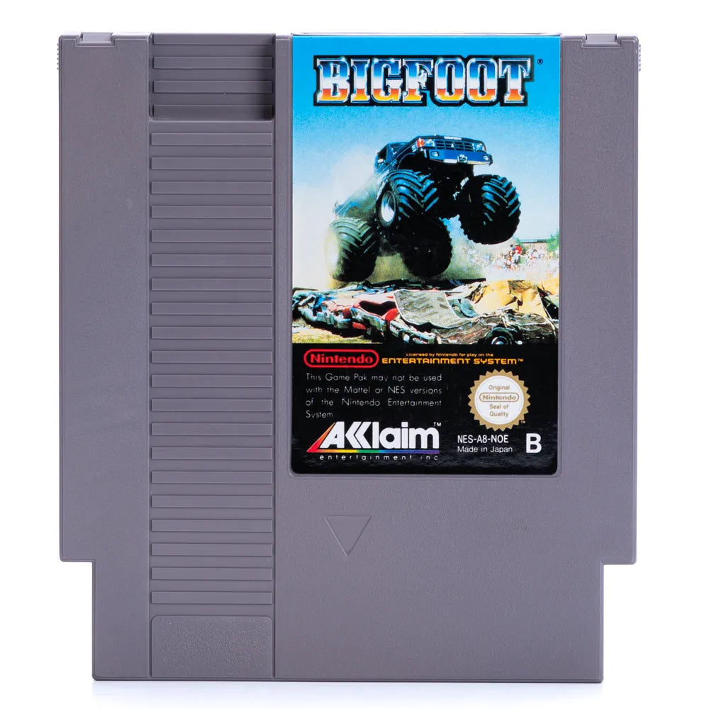 Bigfoot (I Eske) - NES spill - Retrospillkongen