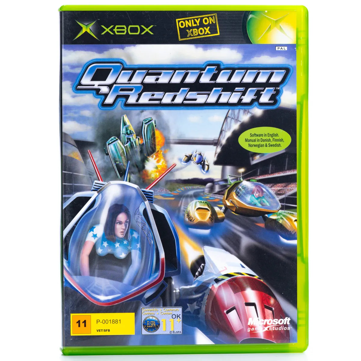 Quantum Redshift - Xbox spill - Retrospillkongen