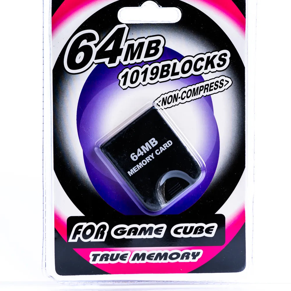 Minnekort for Gamecube og Wii (Hvit / Svart) - Retrospillkongen