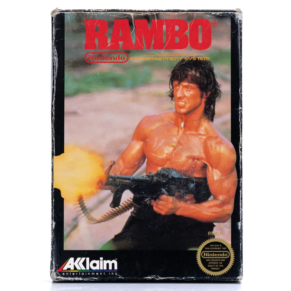 Rambo (I Eske, NTSC-U) - NES spill - Retrospillkongen