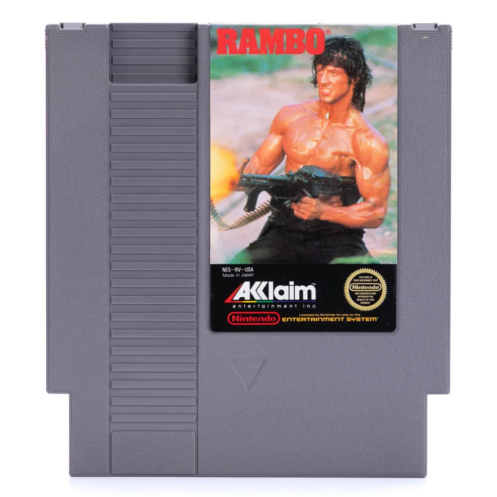 Rambo (I Eske, NTSC-U) - NES spill - Retrospillkongen