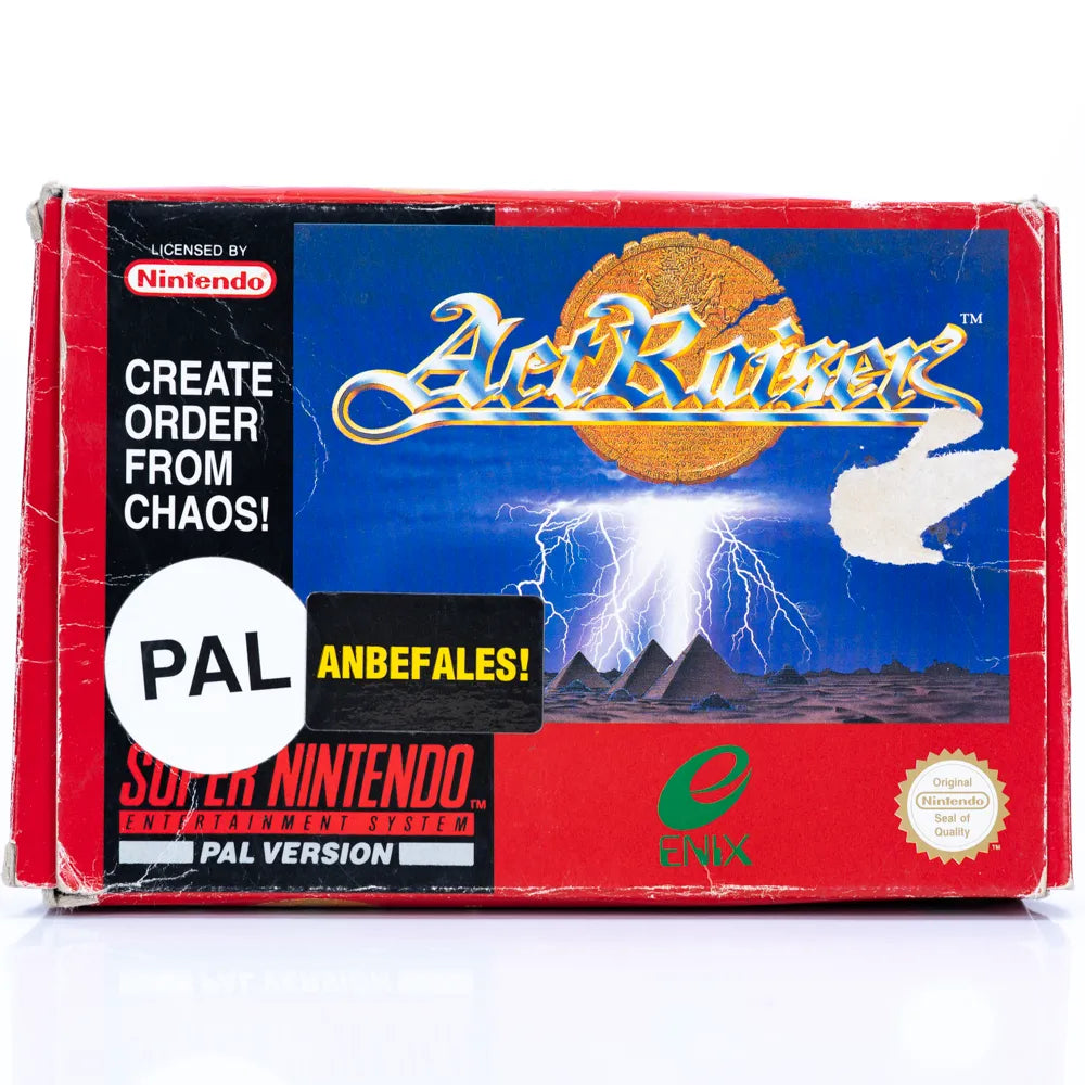 ActRaiser - SNES spill (I Eske) - Retrospillkongen