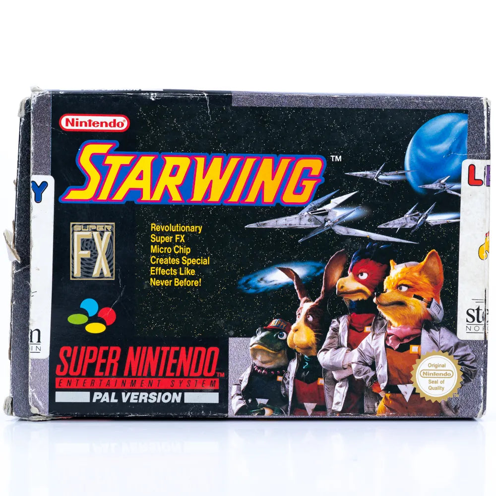 Starwing - SNES spill (I Eske) - Retrospillkongen