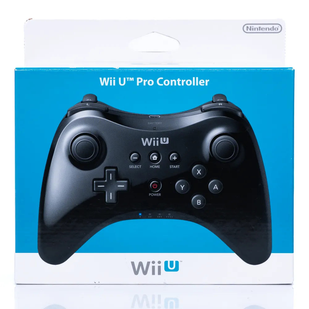 Original Trådløs Wii U Pro Controller i Eske - Wii U - Retrospillkongen