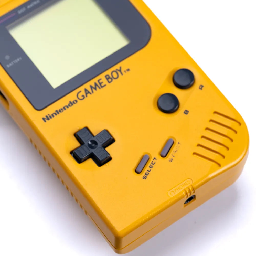 Original Nintendo Game Boy Konsoll Gul - Retrospillkongen