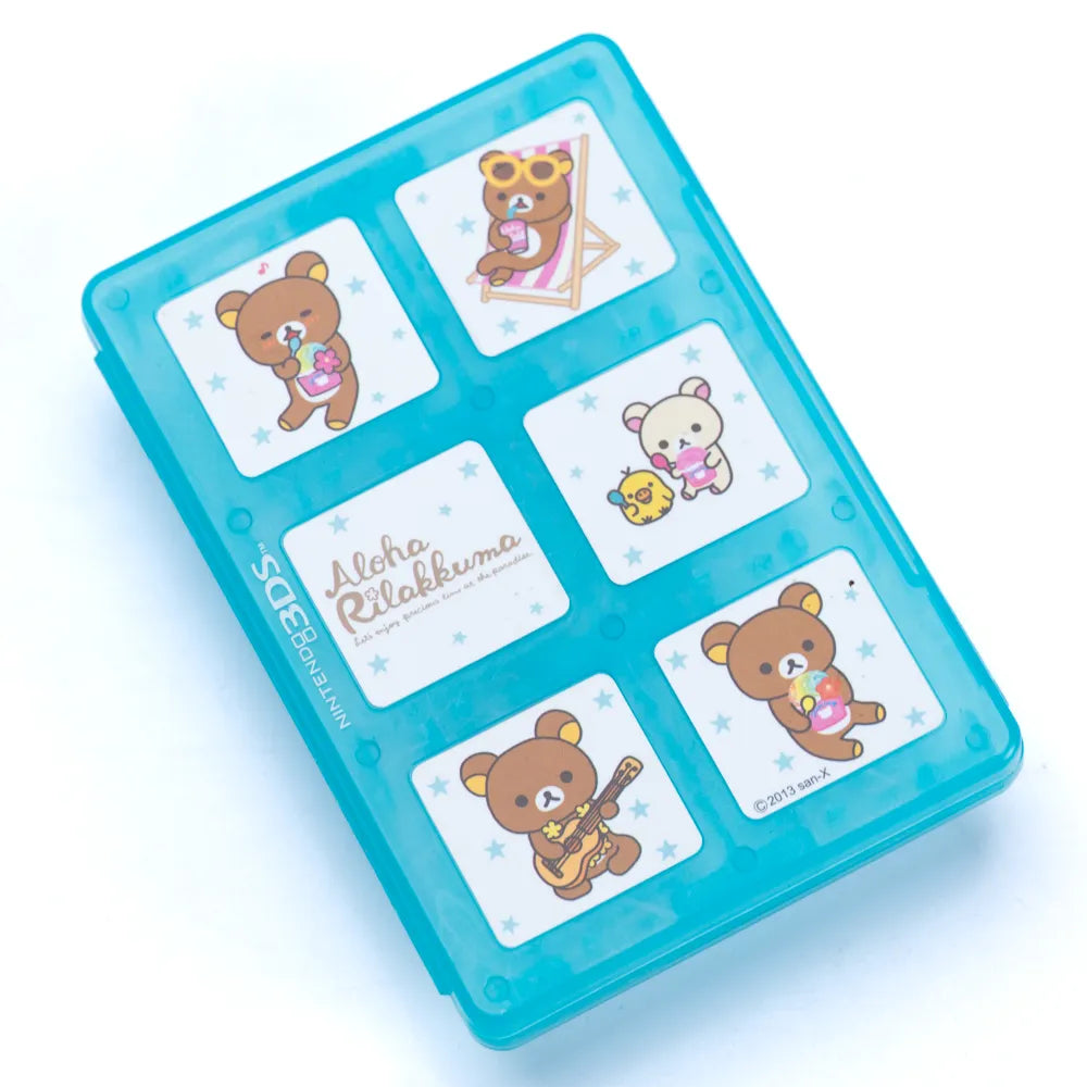 Nintendo 3DS Spillmappe med Plass til 8 Spill – Rilakkuma - Retrospillkongen