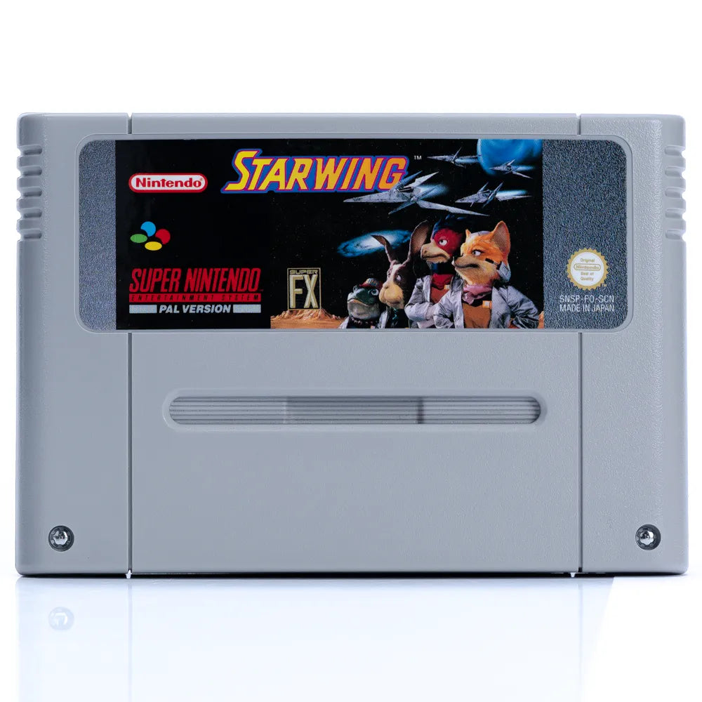 Starwing - SNES spill (I Eske) - Retrospillkongen