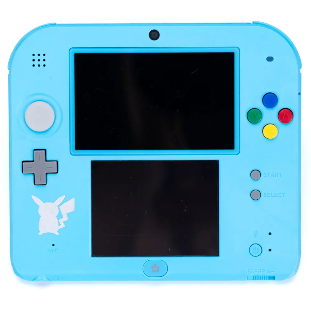 Original Nintendo 2DS Pokémon Edition Konsoll m/Strømadapter - Retrospillkongen