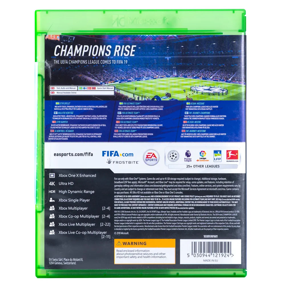 Fifa 19 - Xbox One spill (Forseglet) - Retrospillkongen