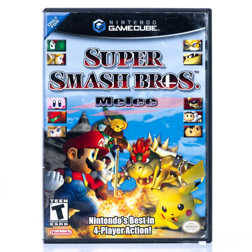 Super Smash Bros. Melee - Gamecube spill (NTSC Versjon) - Retrospillkongen