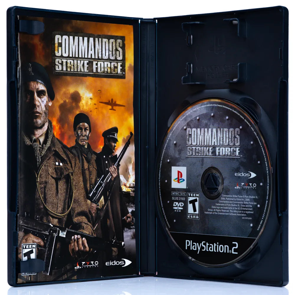 Commandos: Strike Force - PS2 Spill (NTSC Versjon) - Retrospillkongen