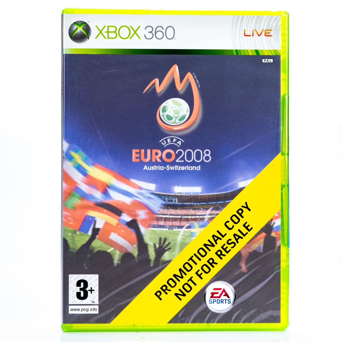 UEFA Euro 2008 Promotional Copy - Xbox 360 spill (Forseglet) - Retrospillkongen