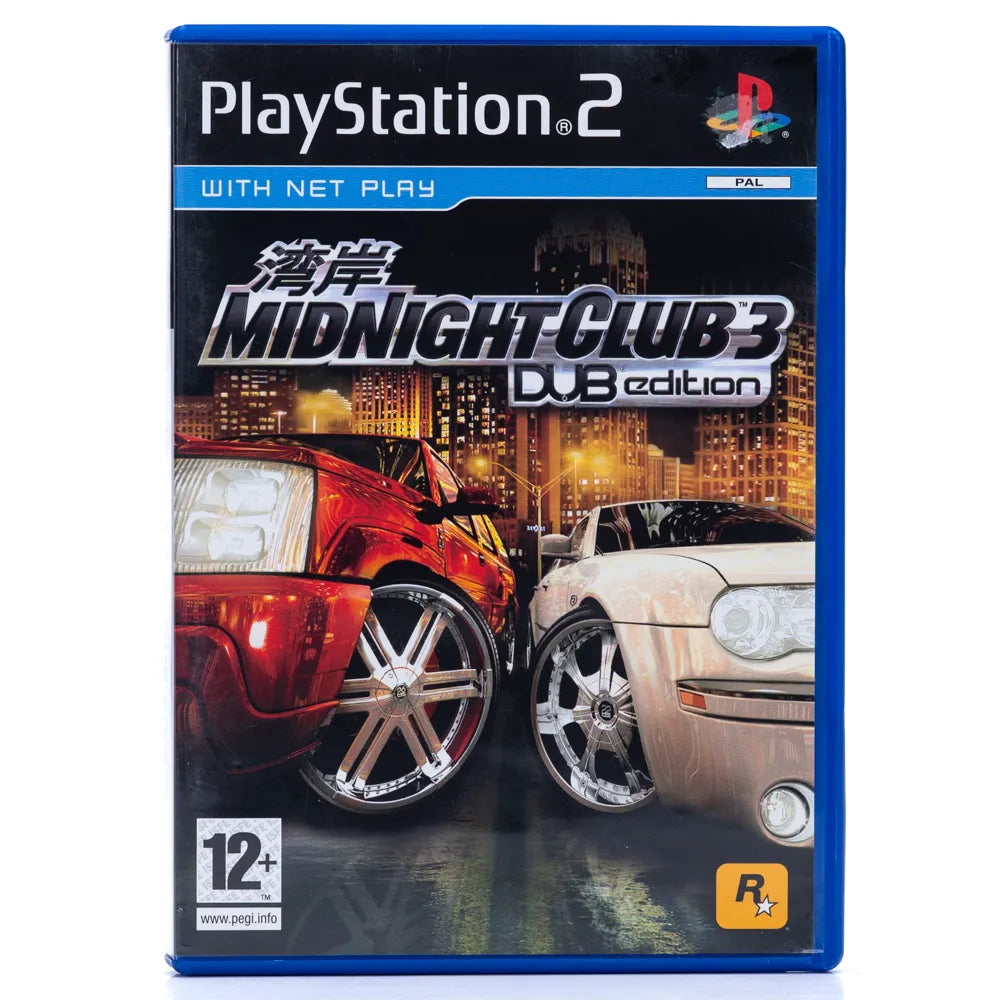 Midnight Club 3: DUB Edition - PS2 Spill - Retrospillkongen