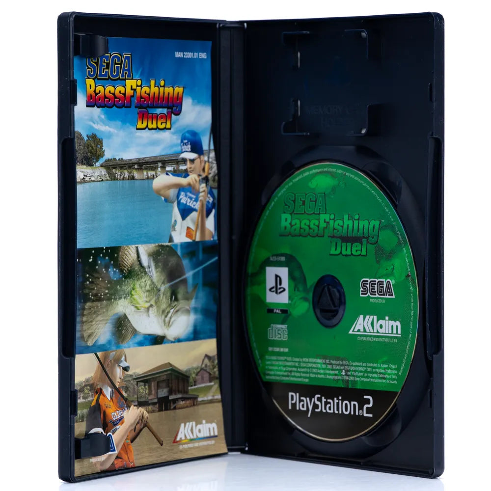 Sega Bass Fishing Duel - PS2 spill - Retrospillkongen