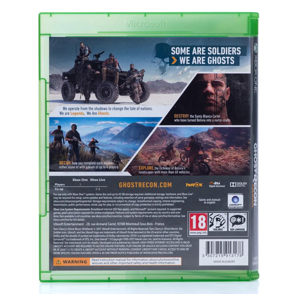 Tom Clancy's Ghost Recon Wildlands - Xbox One spill - Retrospillkongen