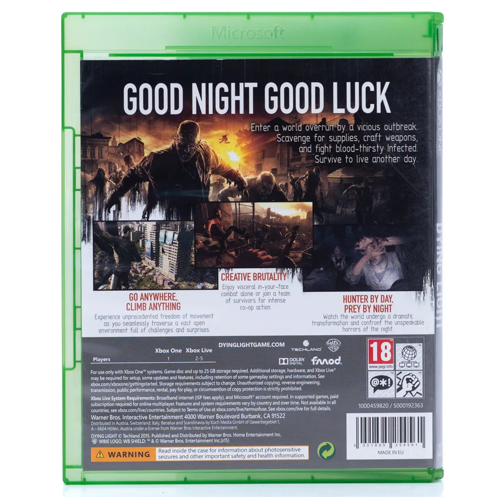 Dying Light - Xbox One spill - Retrospillkongen
