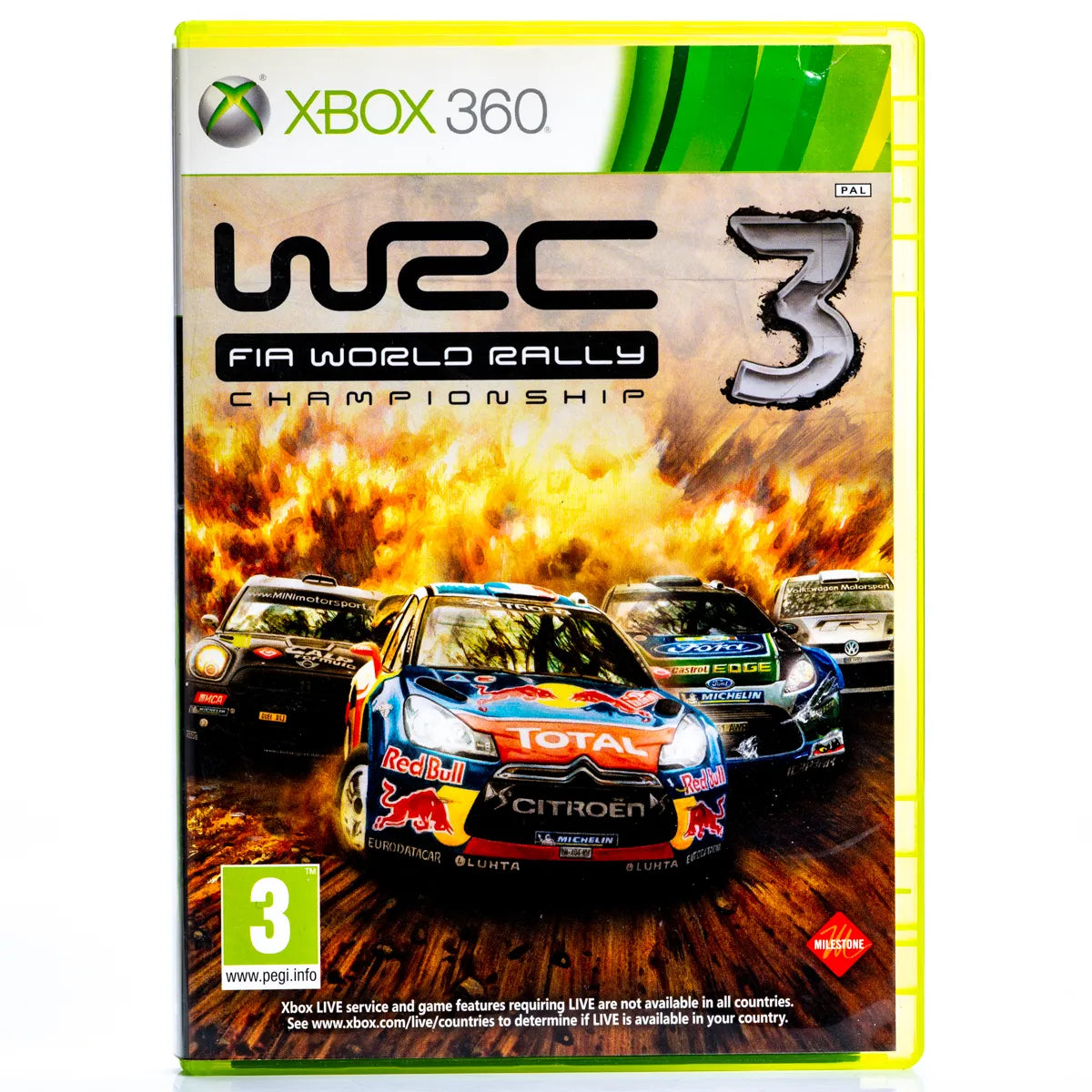 WRC FIA World Rally Championship 3 - Xbox 360 spill - Retrospillkongen