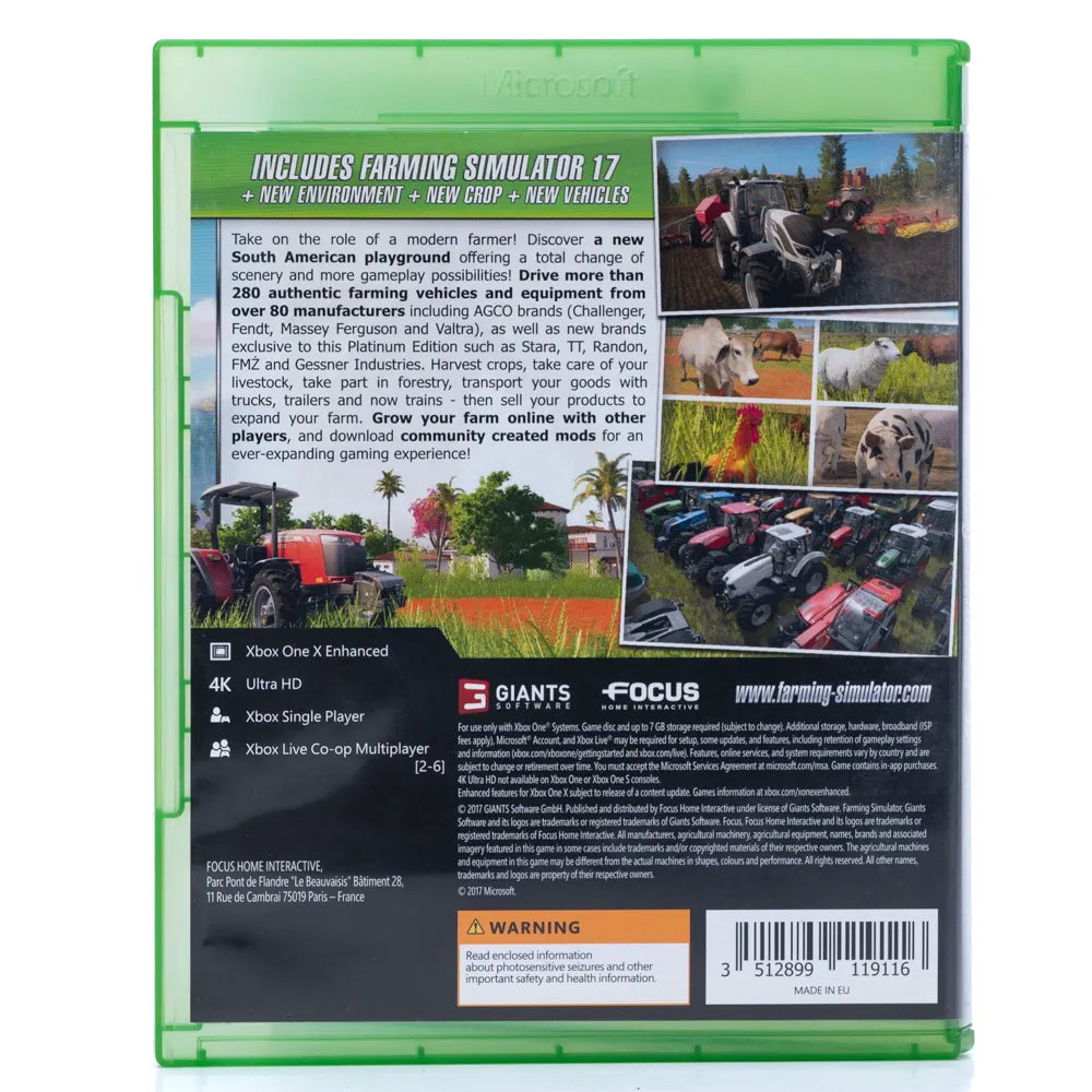 Farming Simulator 17 - Xbox One spill - Retrospillkongen